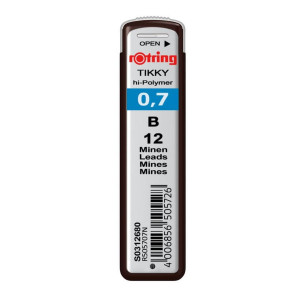 Mina creion mecanic B 0,7mm 12/set Rotring