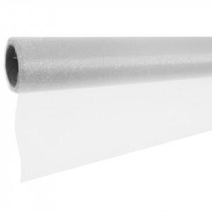 Organza alba 48cm x 9m/rola