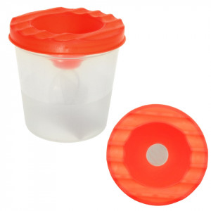 Pahar pictura cu dop capac color 1832/LKB1-01/YL99021S - Img 3