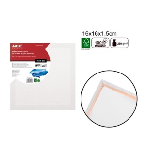 Panza pictura bumbac <50cm 280g pe sasiu de 1,5cm Artix PP98 - Img 6