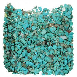 Piatra decor tip semipretioasa turcoaz 50g