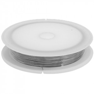 Sarma de modelaj argintie 0,3mm x 20m/rola