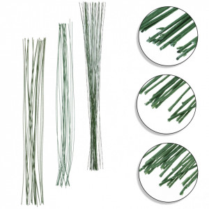 Sarma flori cu hartie verde 40cm