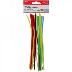 Sarma plusata 6mm x 30cm 25/set Daco multicolor AD008