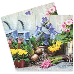 Servetel Gradinarit primavara 33x33cm 2/set 389219