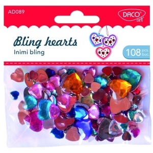 Stras inimi multicolore dimensiuni diverse 108/set Daco AD089