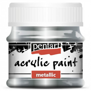Vopsea acrilica metalizata 50ml Pentart - Img 20