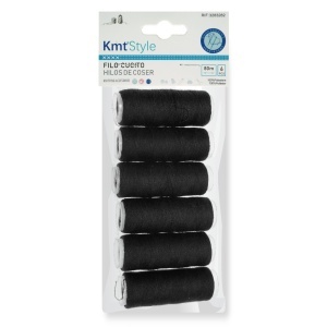 Ata papiota 80m/rola 6/set KmtStyle negru 3283281