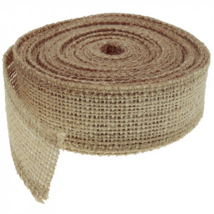 Banda iuta natur surfilata 2,8-3,6cm x 4,90m/rola