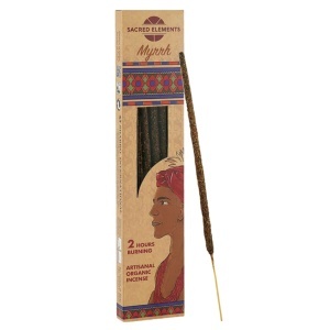 Betisoare parfumate artizanale organice Myrrh 10/set Sacred Elements Hem