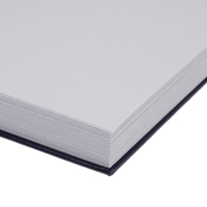 Bloc schite cu spira si coperta rigida neagra A4 100g 80 file Daco BD410 - Img 2