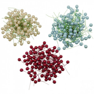 Bobite sidefate 1,2cm cu tija 95/set - Img 1