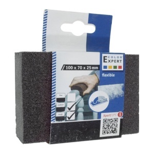 Burete abraziv mediu/grosier 10x7x2,5cm 93305099