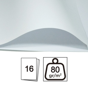 Caiet mic pentru desen 17x24x0,25cm 80g 16 file Ecada 29307 - Img 2