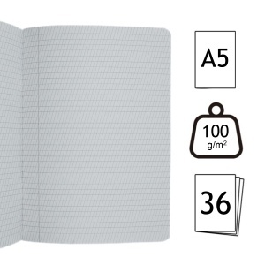 Caiet Tip 1 policromie A5 100g 36 file Daco CT5361 - Img 2
