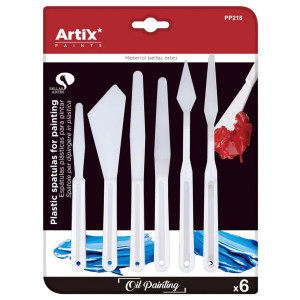 Cutit pictura plastic 6/set Artix PP218 - Img 1