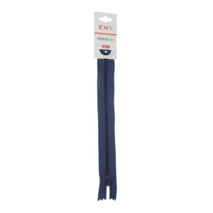 Fermoar 20cm bleumarin 017329