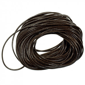 Fir sintetic lucios cerat maro 1mm x 10m