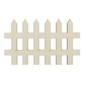 Gardut placaj 6 elemente 9,9x6cm