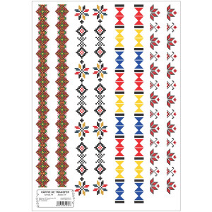 Hartie de transfer model-24 Motive traditionale A4