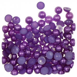 Jumatati perla plastic mov 8mm 20g