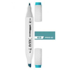 Marker pe baza de alcool cu 2 capete varf rotund si tesit 1mm/2-5mm Artix PP915 - Img 41