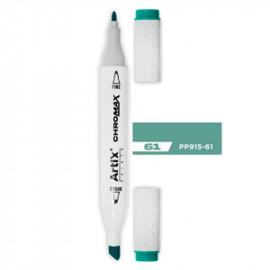 Marker pe baza de alcool cu 2 capete varf rotund si tesit 1mm/2-5mm Artix PP915 - Img 51