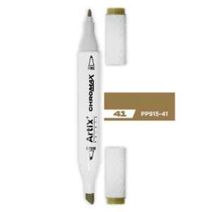 Marker pe baza de alcool cu 2 capete varf rotund si tesit 1mm/2-5mm Artix PP915 - Img 61