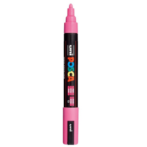 Marker vopsea pe baza de apa varf 1,8-2,5mm Uni Posca pc-5m - Img 11