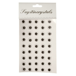 Ochisori mobili rotunzi adezivi 1,2cm 45/set
