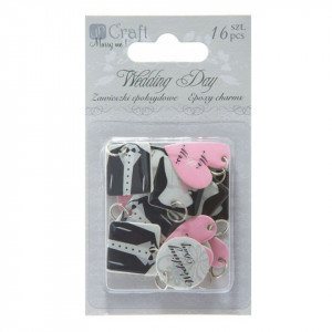 Pandantiv rasina Wedding day 16/set DP Craft WDY0002