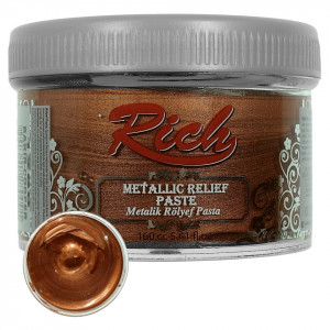 Pasta de relief metalizata 160ml Rich RPM-160 - Img 2