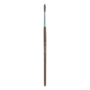 Pensula par ponei varf rotund Milan 101-6 80306