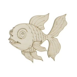 Peste placaj pirogravat 8x9,3cm