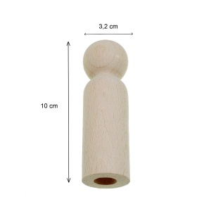 Pion lemn 10x3,2cm DG381D - Img 2