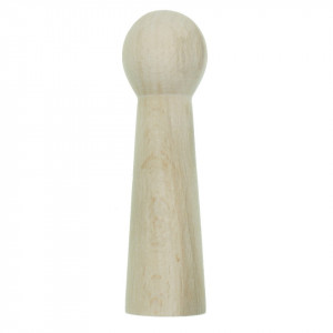 Pion lemn cu gaura 2,6x9cm DG382O