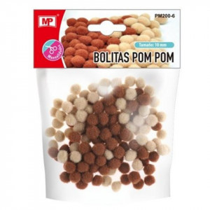 Pompon 10mm 150/set MP PM200 - Img 5