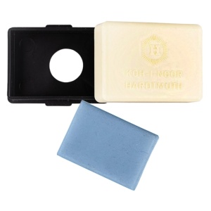 Radiera plastica soft albastra in cutie 4,7x3,6x1cm Koh-I-Noor K6422-15 - Img 2