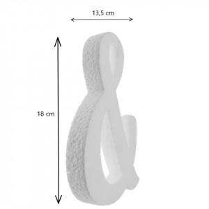 Semn polistiren dens -&- 18x13,5x2cm - Img 2