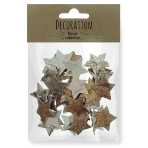Stea scoarta copac natur 4cm 36/set DD68785