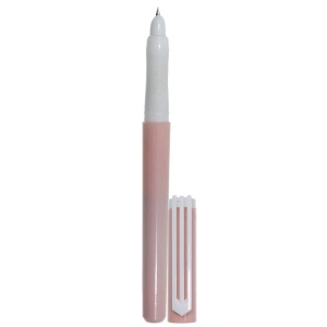 Stilou plastic cu 1 rezerva Colorarte roz deschis S2046