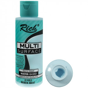 Vopsea acrilica multisuprafete mata 120ml Rich MLS-120 - Img 25