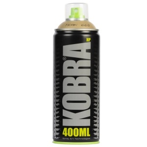 Vopsea acrilica spray 400ml Kobra HP bej inchis 66