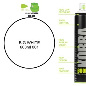 Vopsea acrilica spray 600ml Kobra Big - Img 2