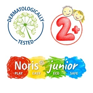 Vopsea pentru pictat cu degetele 75 ml 4/set Noris Junior Peppa Pig ST-8814-L1 - Img 5
