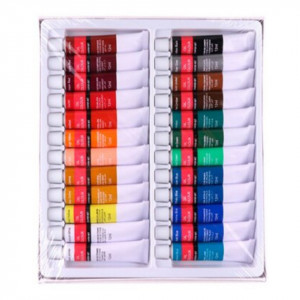 Vopsea ulei 24 culori x 12ml/set Artix PP193 - Img 2