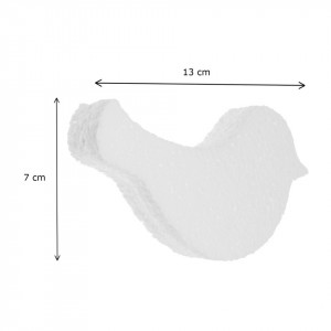 Vrabie polistiren dens 13x7x2cm - Img 2