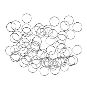Zala argintie simpla 14x1,2mm 25g (70buc)
