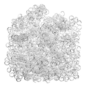 Zala desfacuta argintie simpla 4x0,7mm 25g