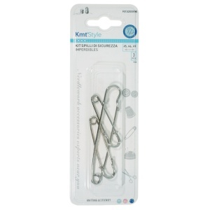 Ac brosa argintiu 3 dimensiuni 9/5,5/5 cm 3/set 5200896